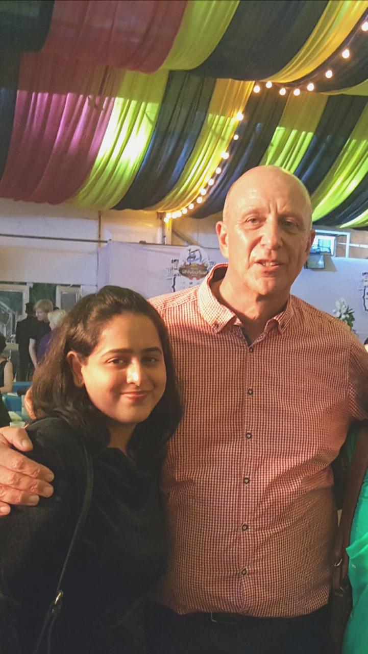 With Ex Consul General of Germany