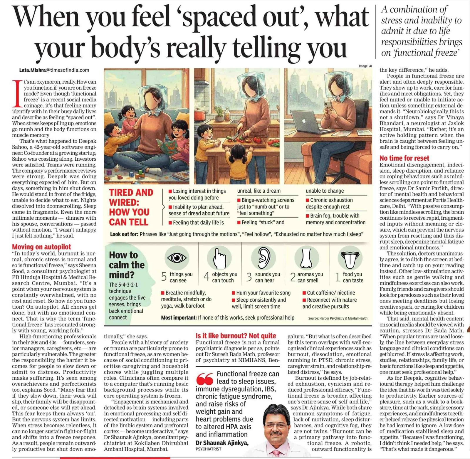 Featured in Times of India